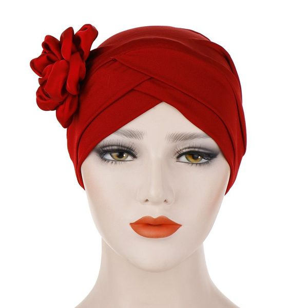 

wzcx 2019 fashion new flower solid color breathable turban hat summer spring cozy casual tide simple beanies women's hat, Blue;gray