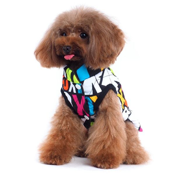 

dog warm clothes camouflage double sides available pet vest for small medium dogs windproof winter dog coat padded jacket