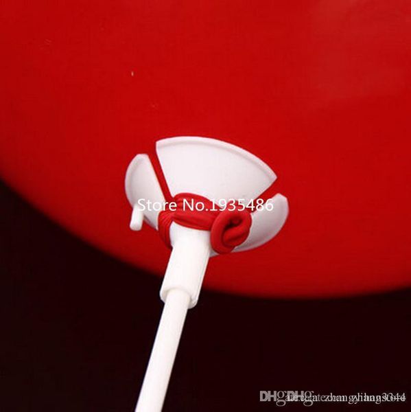 

игрушка бесплатная доставка 50 компл. / лот мультфильм латекс воздушный шар палка / полюс 32 см белый пластиковые палочки свадьба воздушный