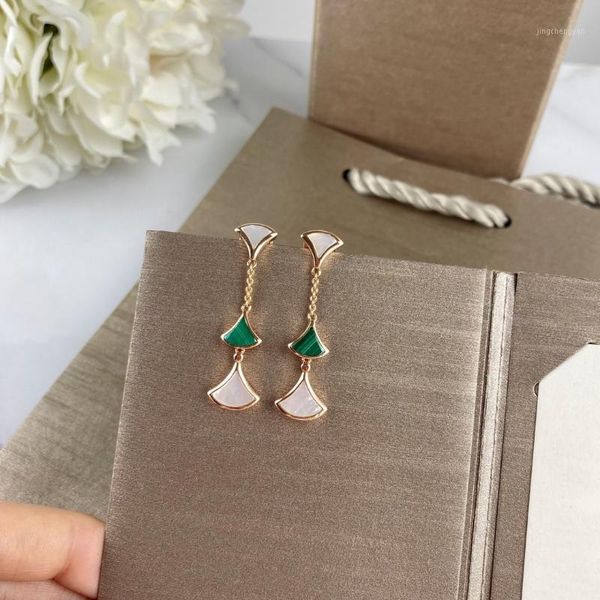 

women skirt sector dangle earrings 925 sterling silver fashion classic evening party earrings hight quality fine jewelry gifts1
