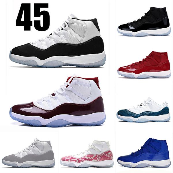 

concord 11 jumpman sneakers womens basketball shoes snakeskin 11 low bred space jam 11s unc varsity red mens sports trainers jade zapatos