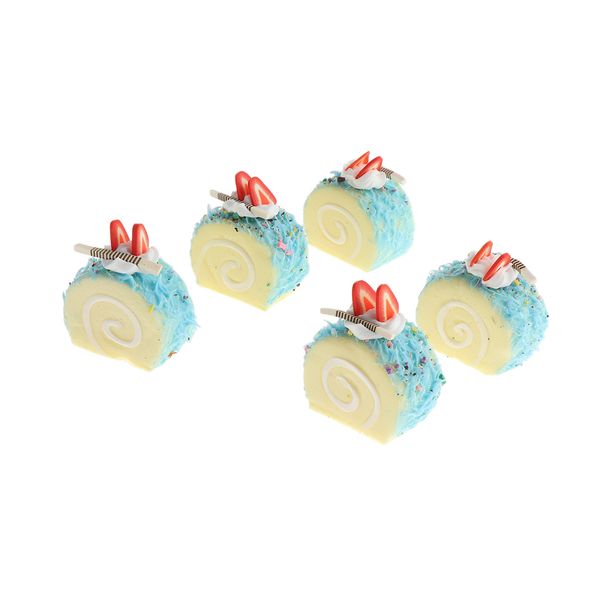 

5 pieces fake bread food sample display for restaurant l kitchen