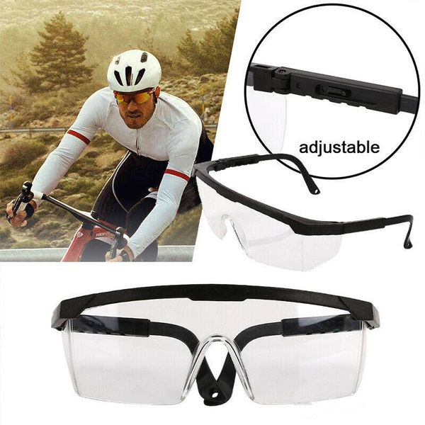 

eye protection soft glue material goggles eye protector outdoor/indoor wind eye protector dhl ing, Silver