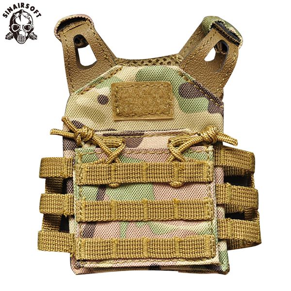 

tactical beer molle mini miniature hunting outdoor jpc vests beverage cooler adjustable shoulder straps, Camo