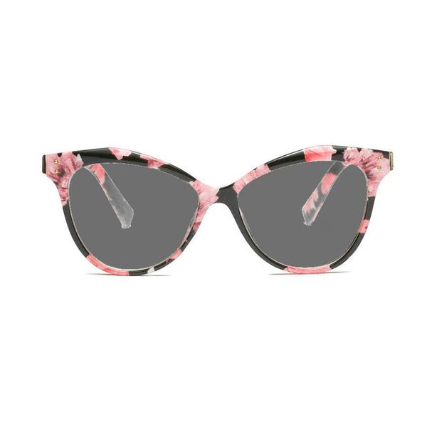 

2020 new multifocal reading glasses men women cat sunglasses look near far bifocals sun glasses magnifier uv400 with box nx, White;black