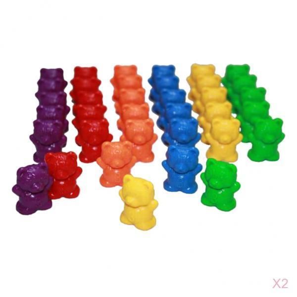 

240 pieces manipulative counters different sizes and colors educational toys