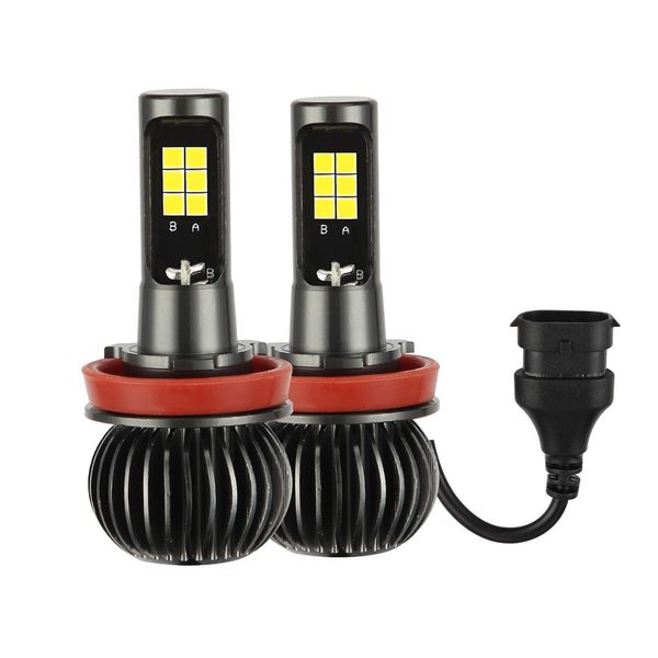 

40w / set white /amber light led light h8/h11 csp bulb dual color kit for fog car 1 pair energy saving #t2