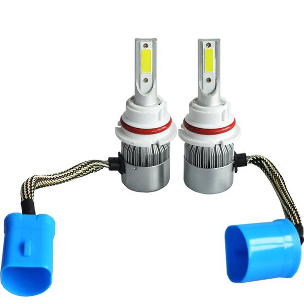 

2pcs 9004 hb1 led car headlight headlamp fog light conversion light bulb 72w