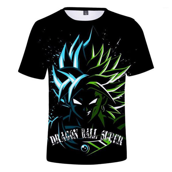 

neck short sleeve homme clothing cartoon casual apparel mens summer designer tshirts drango ball 3d print crew, White;black