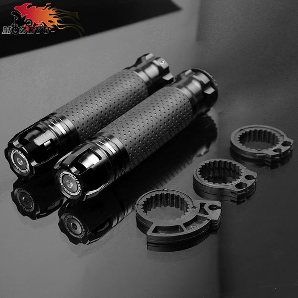 

7/8" 22mm cnc motorcycle universal grips for yamaha tracer 900 2019 mt09 handle bar end handlebar r1200gs crf1000l cbr1000rr
