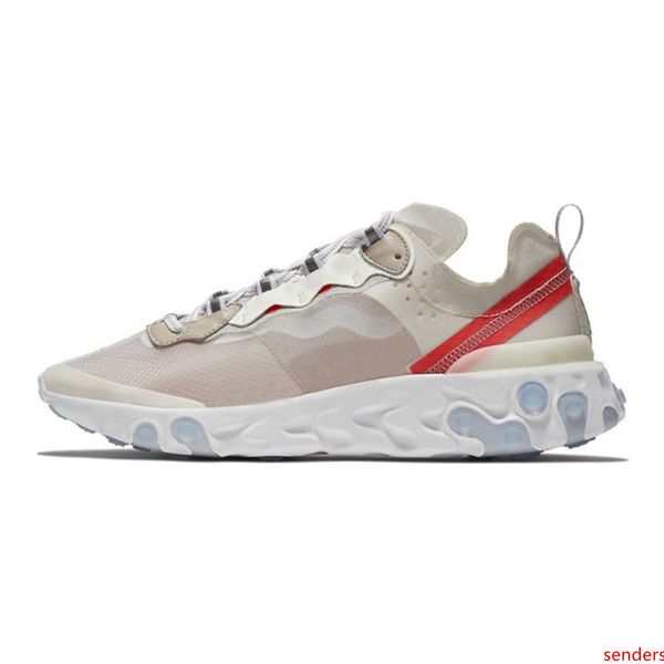 

react element 87 undercover running shoes women mens volt royal tint total orange dark grey blue chill trainer 87s sail sports sneakers