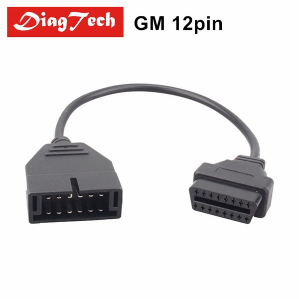 

obd obd2 connector for gm 12 pin adapter to 16pin diagnostic cable for gm 12pin to 16 pin ing