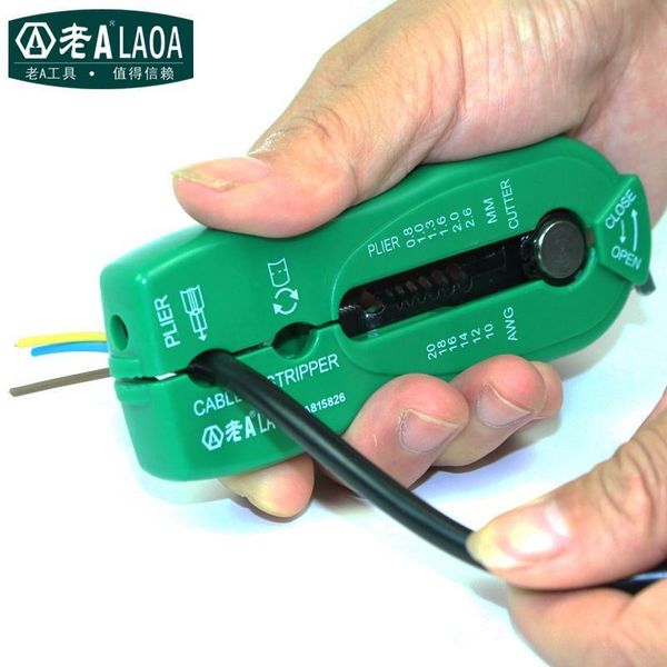 

laoa портативный многофункциональный провода клещи для зачистки проводов ладони обжимной инструмент для зачистки проводов марка y200321