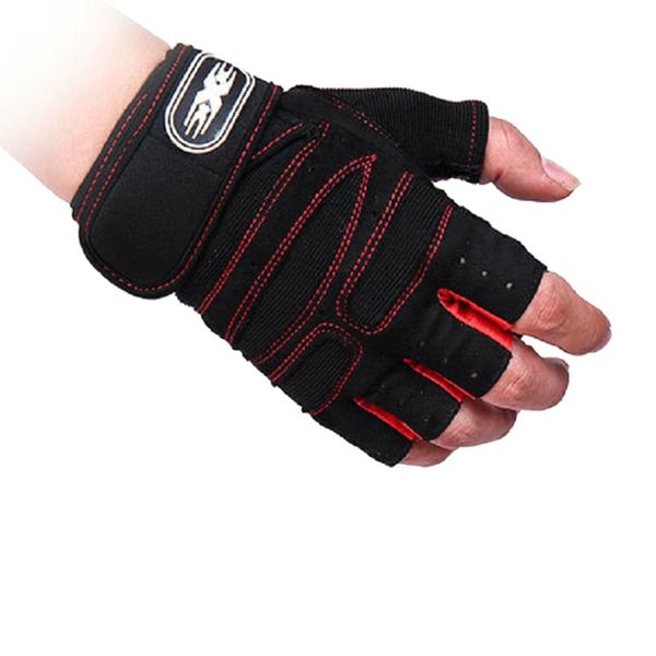 

rdx вес подъемного бодибилдинг gym фитнес кожаных перчаток тонких облегающие перчатки wristband нескользящей спорт езда перчатка