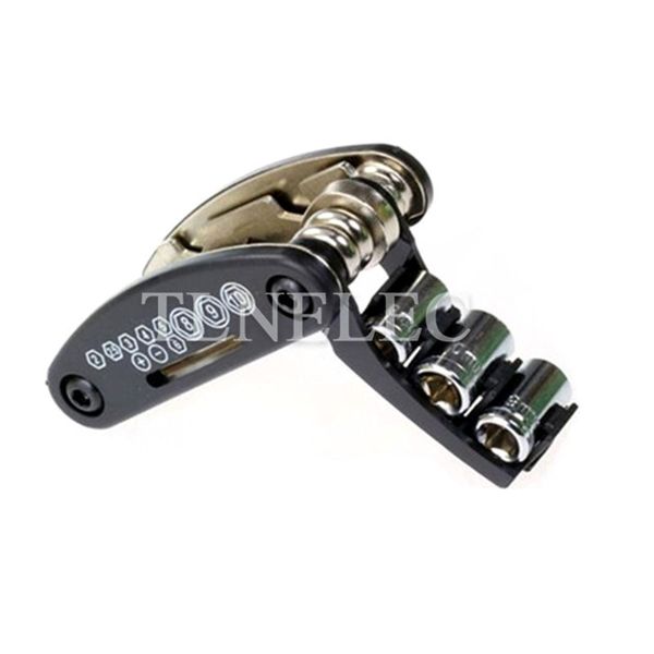 

15 in 1 multi-function bicycle combination repair tool folding wrench set hand tool mountain bike accessories
