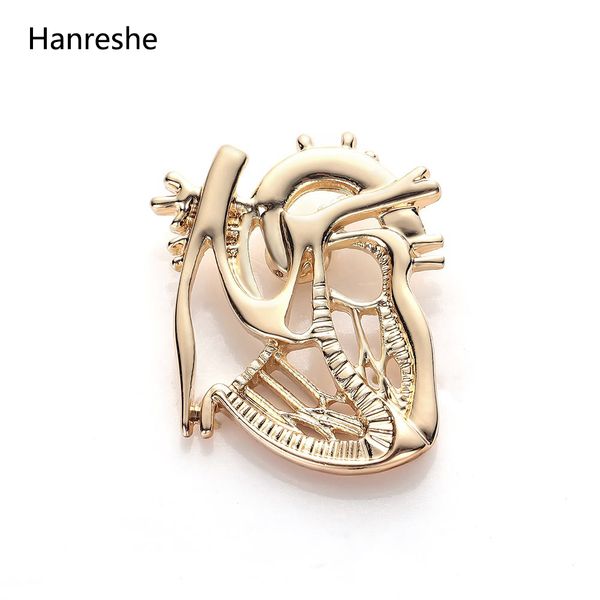 

new jewelry heart shape brooch pin gold silver plated jewelry gift doctor nurse student medical christmas pin badge pins men, Gray