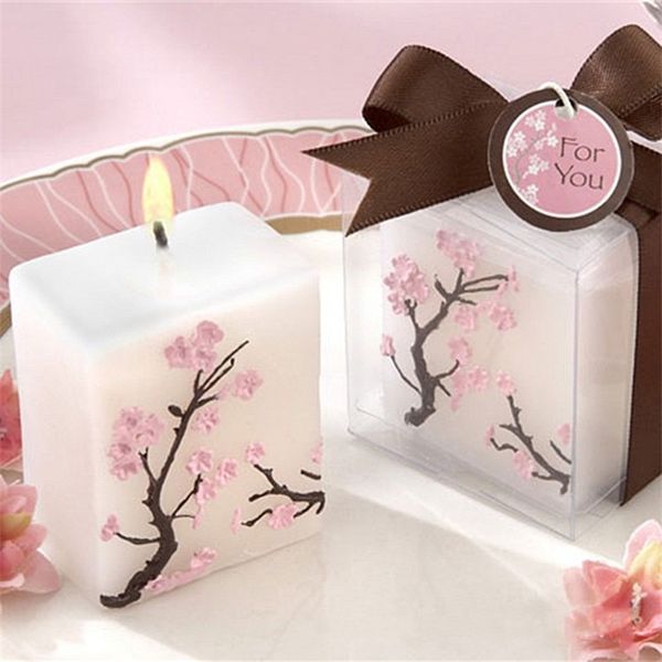 

angle baby decorative candle peach blossom designs candles smoke wax of weddding birthday party decoration 2 7hm e1