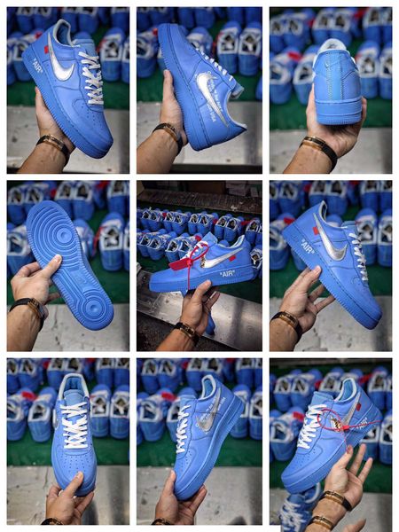 

2019 off whÃ¬te nikÃ¨ air forcÃ¨ 1 force 1 low 07 university blue red mca silver logos trainer desÃ­gner running shoes devin booker 112910