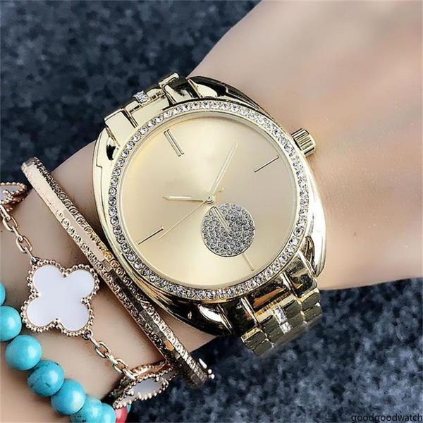 

fashion ladies women's watch female fashion gogowa design diamond quartz shipping watches quartz watches gold luxury ladies bgedh, Slivery;brown