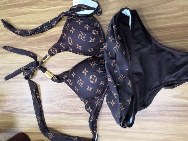 

дизайнер sexy lady бикини купальники brand letter printed марка купальники бикини для женщин роскошного двухсекционного бикини купального ко, White;black