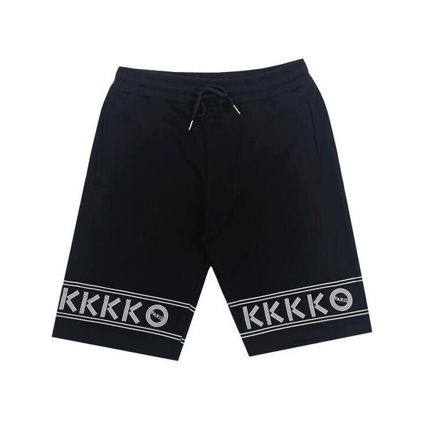 

20ss ko logo printed designer shorts men fashion brand short pant luxury summer sport joggers elastic waist clothing high quality, White;black