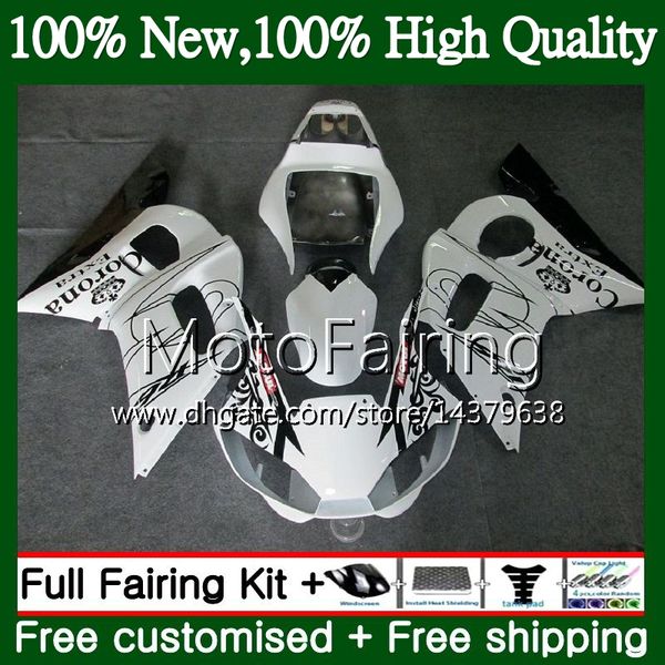 

kit for yamaha yzf r6 98 yzf600 yzfr6 white corona 98 99 00 01 02 88mf7 yzf 600 yzf-r600 yzf-r6 1998 1999 2000 2001 2002 fairing bodywork