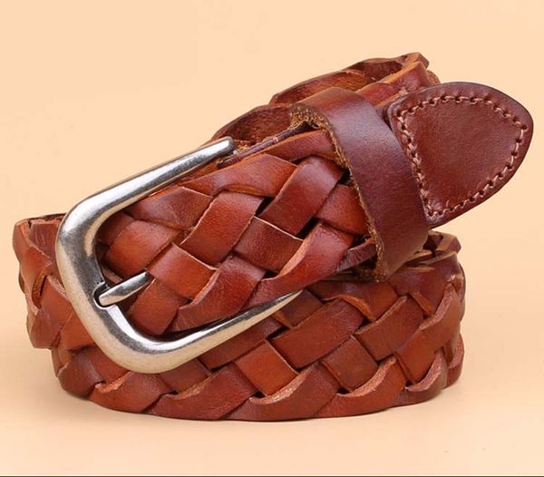 

бесплатная доставка ремень вырез женщины натуральная кожа повседневная all матч женщин ремень c190010301, Black;brown