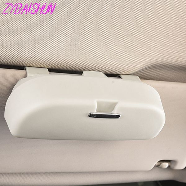 

2018 new car sun visor glasses box sunglasses case storage box holder for regal lacrosse excelle gt/xt/gl8/encore/enclave