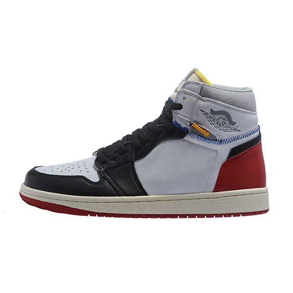 

Jumpman 1 NRG No L's Union A Star Is Born Rookie Of The Year 1s Mens Basketball Shoes Bred Toe Sneakers Brand Trainers