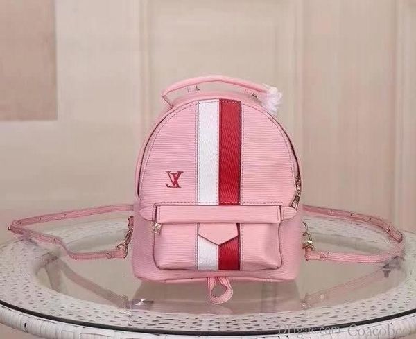 

2019 m41562 новая мода женщины мини-розовый рюкзак crossbody сумки рюкзаки багажные сумки на ремне сумки ремень сумка