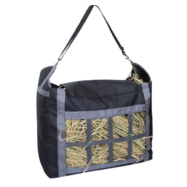 

slow feed hay bag large size storage feeder pouch tote outdoor horse riding performance training gear netfarm supplies 4