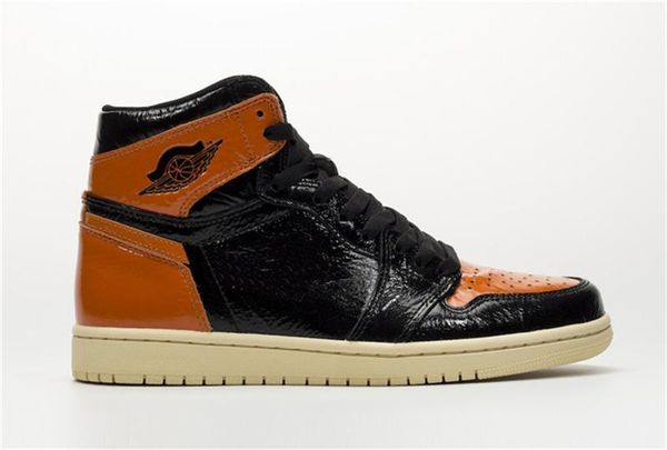 

wholesale 2020 1 og high shattered backboard 3 .0 men basketball shoes black pale vanilla starfish 555088 -028 authentic sneakers with box