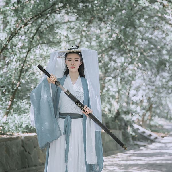 

new chinese costume hanfu classical chinese dance costumes traditional hanfu costume ancient han dynasty clothing sl1390, Black;red