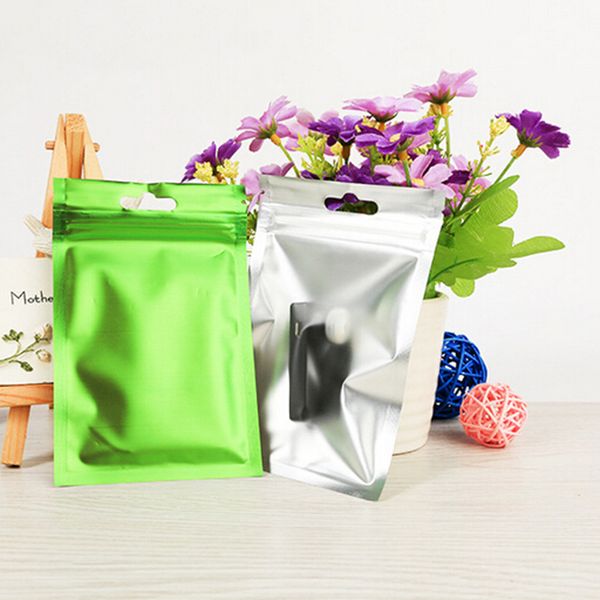 

100pcs/lot aluminum foil mylar bag vacuum sealer bags keep food fresh home storage saver food package storage bag
