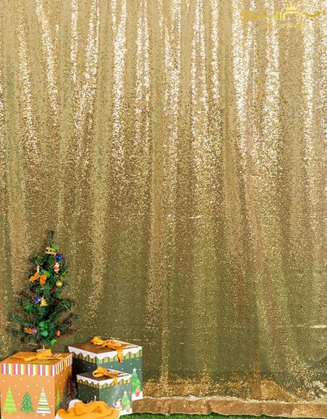 

4x6ft-125x180cm light gold sequin backdrop curtain luxury curtains shimmer sequin fabric p booth backdrop for wedding decors