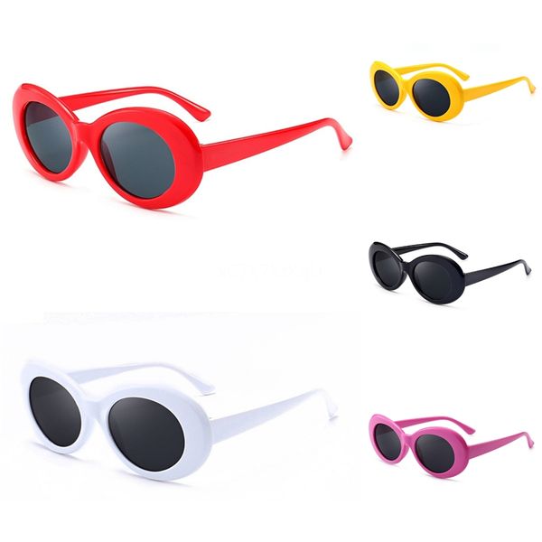 

colorful candy hiphop sunglasee classic children hiphop sunglasee strawberry yc3001 mixed colors cateye 10 1pcs lot ent #50474, White;black