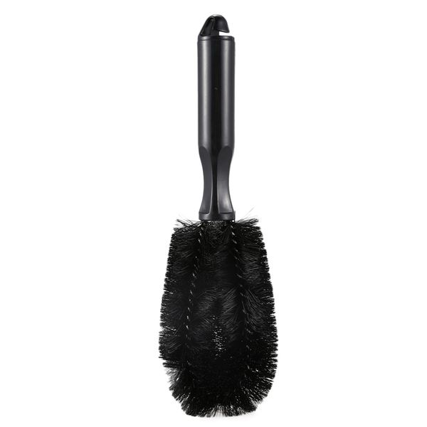

black truck car auto wheel tire rim brush wash cleaning tool 10.6" long