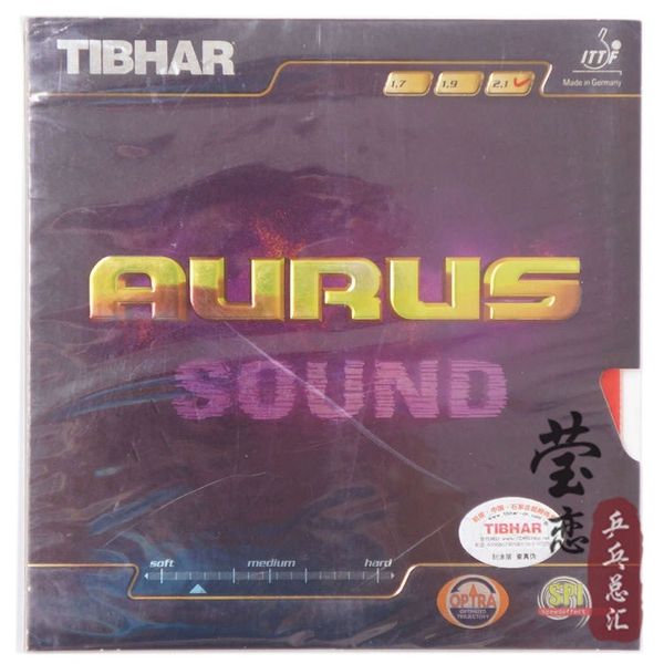 

original tibhar aurus sound pimples in table tennis rubber table tennis rackets racquet sports fast attack loop made in germany