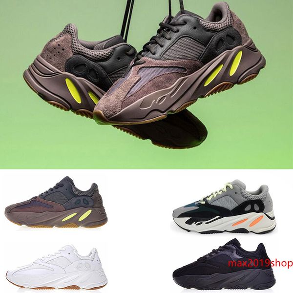 

700 runner 2019 new kanye west mauve wave mens women running shoes black white brown athletic shoes 700s sports sneakers eur 40-46