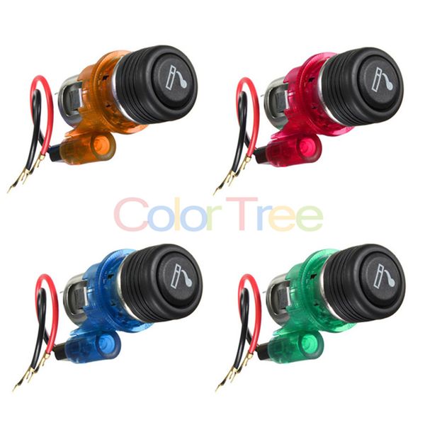 

12v 120w universal car cigarette lighter power socket plug auto accessories cigarette lighter