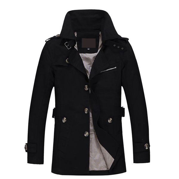 

2019 new jacket men fashion design veste homme slim fit spring autumn winter suit coat solid cotton khaki brand clothing m-5xl, Black;brown
