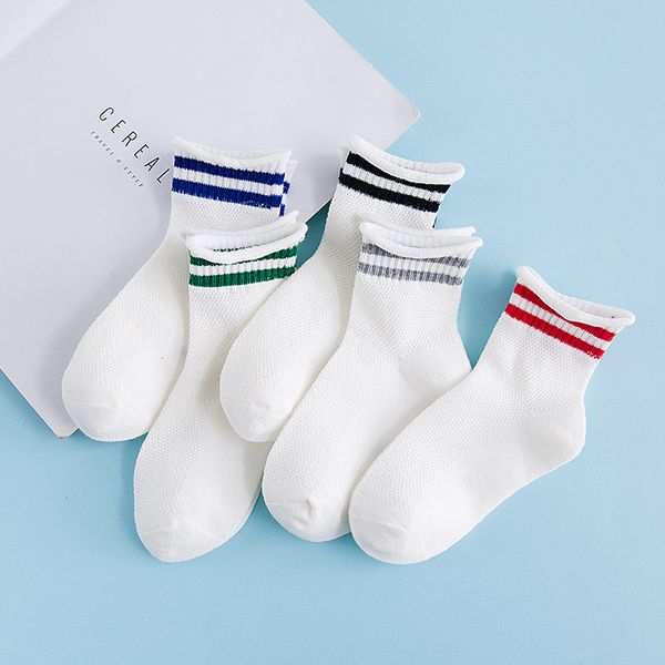 

5pairs/lot spring summer cotton newborn boy kids socks baby girls socks girls baby infant toddler 1-12y, Pink;yellow