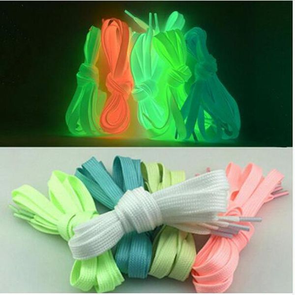 

2pc pair 100cm glow in the dark light kids toys luminous shoelace stickers funny sport gift running fluorescent gift toys for children
