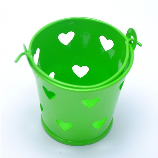 

10pcs mini metal bucket tin candy box buckets wedding party souvenirs gift pails