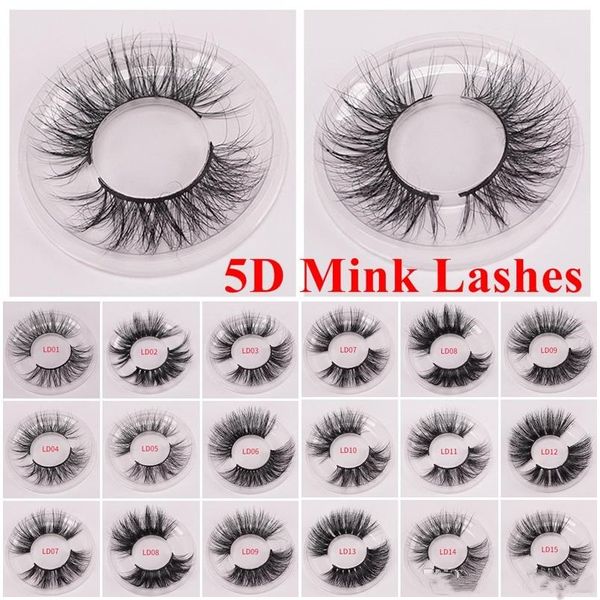 

new 3d mink eyelashes 25mm long mink eyelash 5d dramatic thick mink lashes handmade false eyelash eye makeup maquiagem ld series and 5d