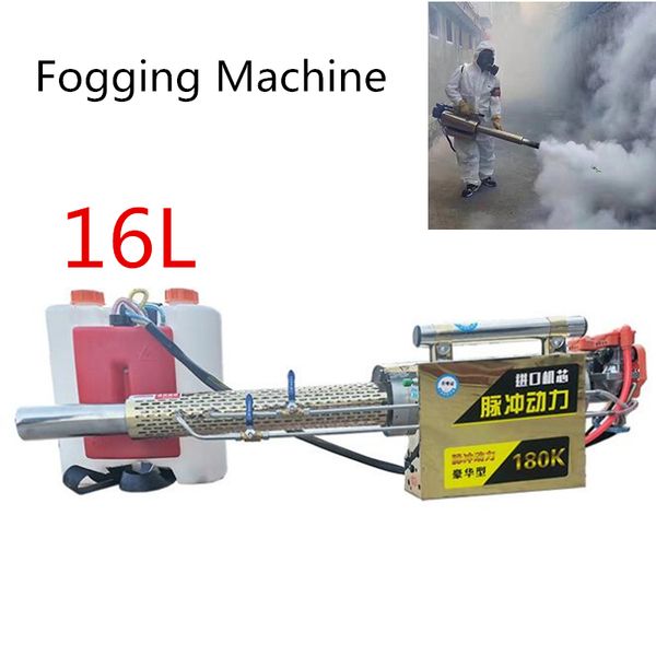 

16l fogging machine portable pulse disinfection thermal fogger machine ulv fogger large capacity sprayer disinfection