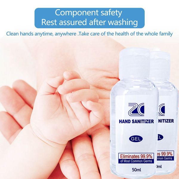 

50ml portable hand sanitiser gel kills 75% mite hand sanitizer portable disinfection spray liquid hand soap dhl fast shipping