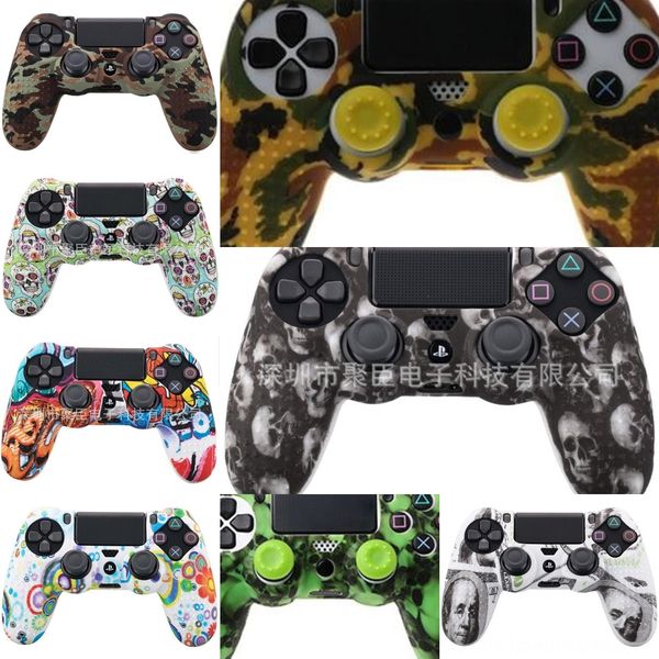

osmul silicone ps4 camouflage ps4 case for sony playstation 4 camo ds4 pro slim controller soft silicone protection cover skin
