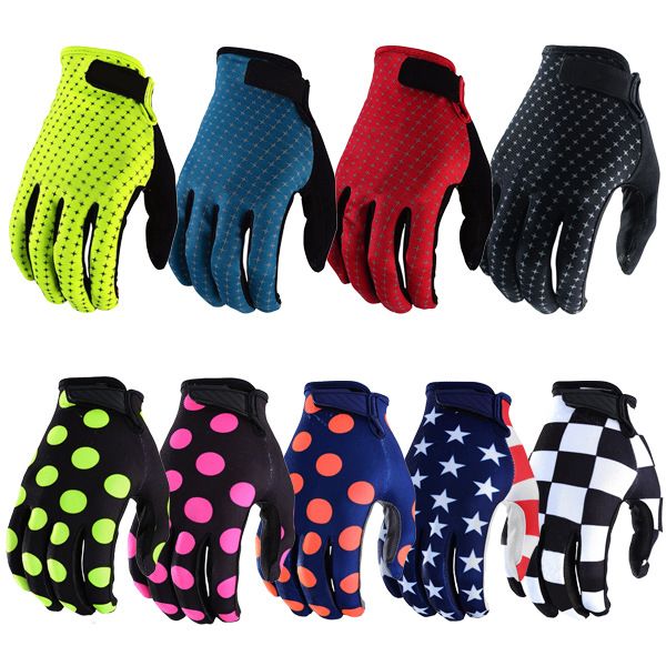 

t-9 color) cycling gloves cross-country mountain bike motorcycle knight equipment colorful racing gloves