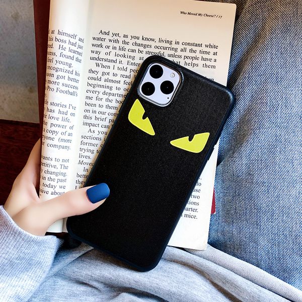 

luxury designer silicone devil eyes cover phone cases for iphone 14 12 13 11 pro x xs max xr 7 8 plus fashion brand soft funda